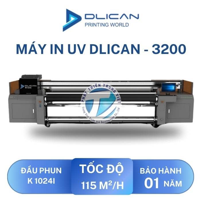 Máy In UV Dlican DLI-3200